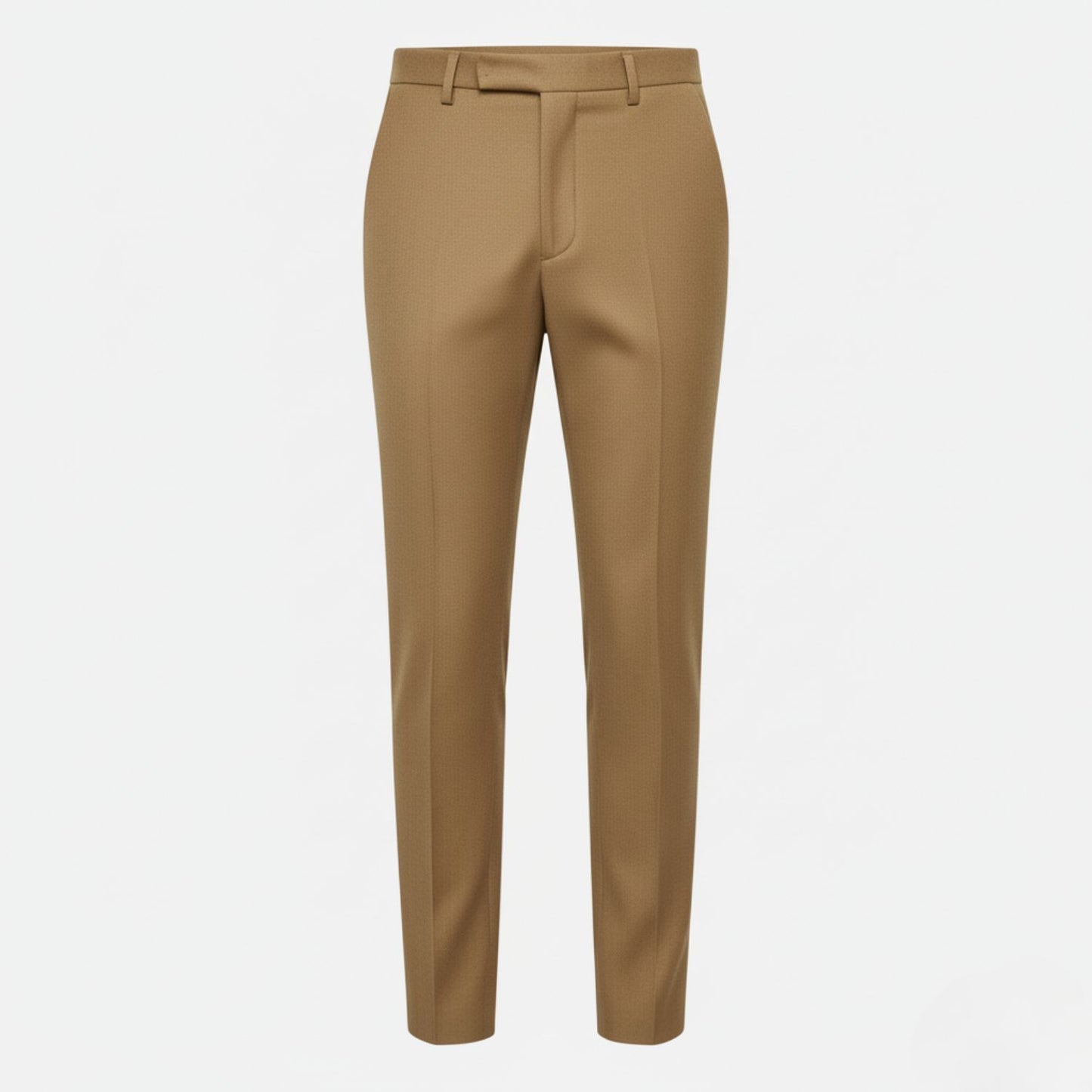 Tailored Wool Trousers with Sleek Tapered Silhouette