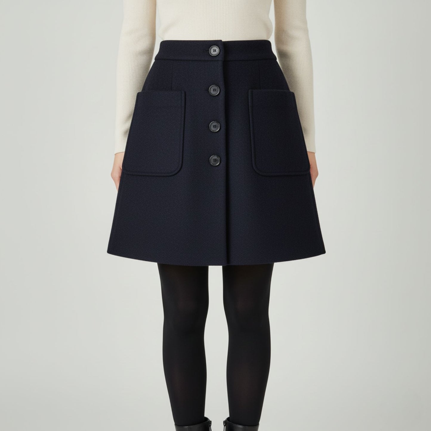 Elegant Winter Mini Skirt for Effortless Everyday Style