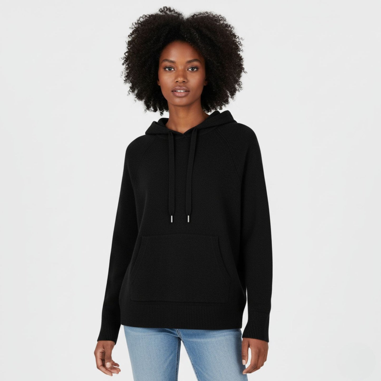 Relaxed Cashmere-Blend Hoodie for Effortless Everyday Comfort
