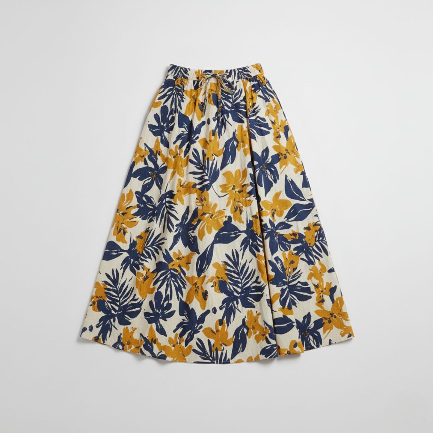Flowing Floral Maxi Skirt for Relaxed Day-to-Night Outfits