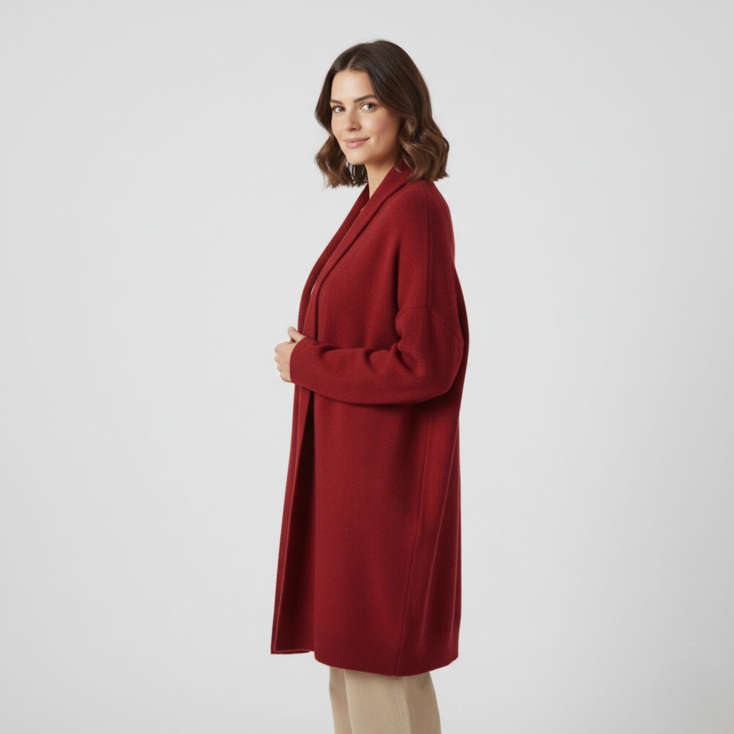 Cozy Oversized Cardigan with Soft Cashmere-Like Comfort