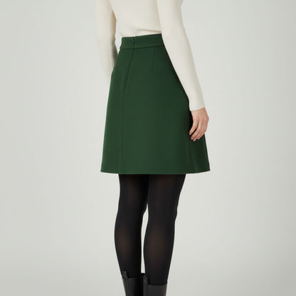 Elegant Winter Mini Skirt for Effortless Everyday Style