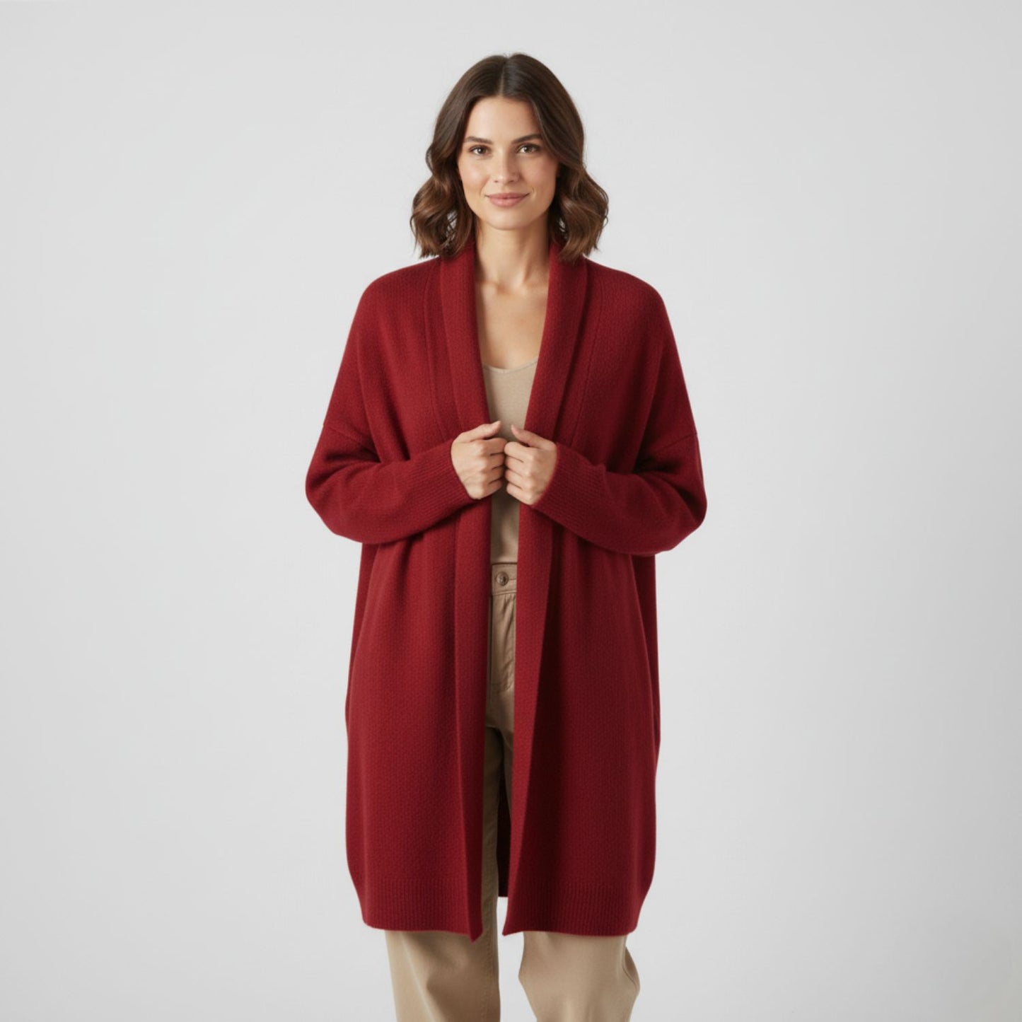 Cozy Oversized Cardigan with Soft Cashmere-Like Comfort