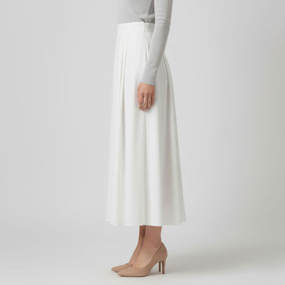 Elegant High-Waist Midi Skirt for Effortless Day-to-Night Style